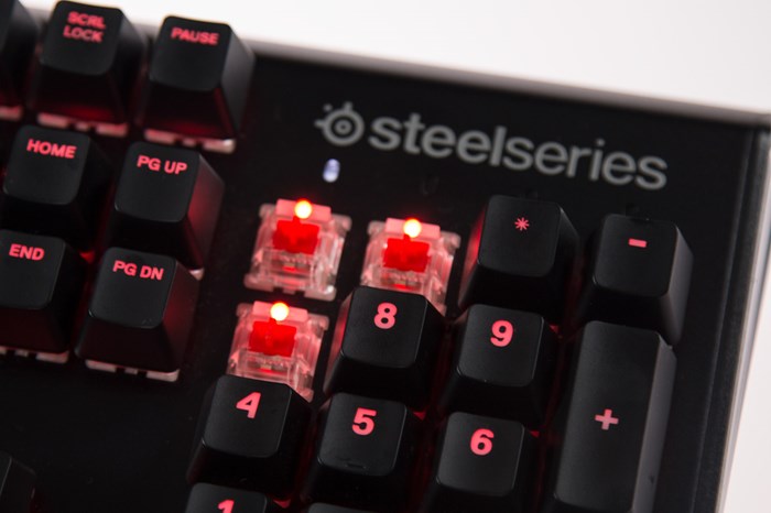 Iluminação do Apex M750